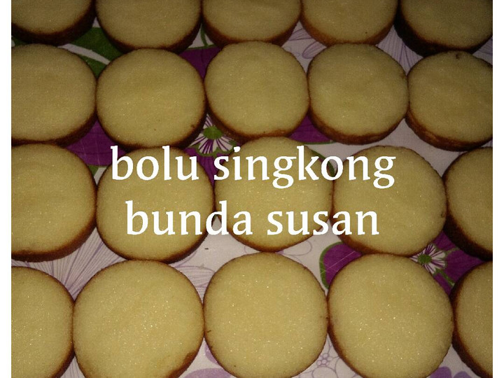 Resep Bolu singkong panggang yang Lezat Sekali