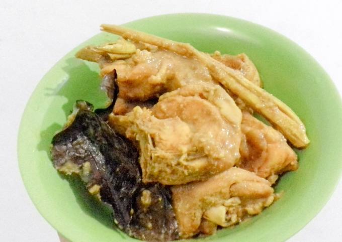 Standar Resep memasak Ayam ungkep dijamin lezat