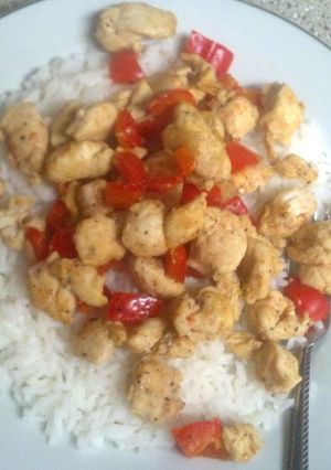 A picture of Nina's Stir Fry.