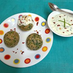 Purple Yam (Ratalu) Ladoo A picture of Purple Yam (Ratalu) Ladoo.