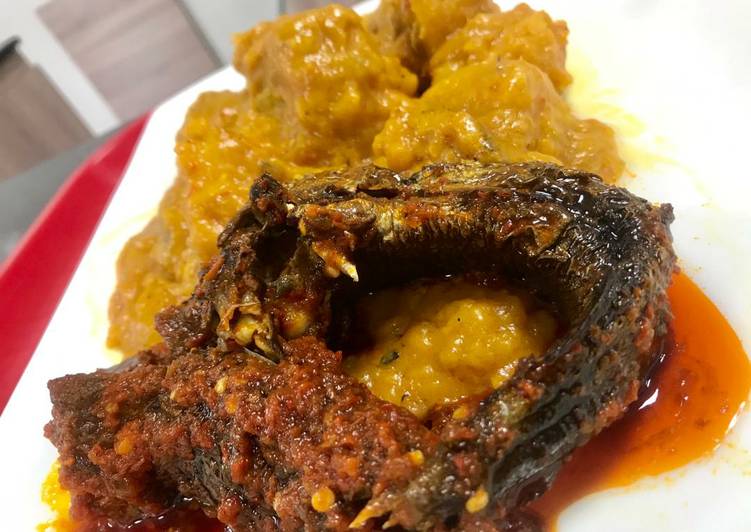 Recipe of Favorite Porriage plantain and smoked fish