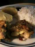 Dos de pollo al horno