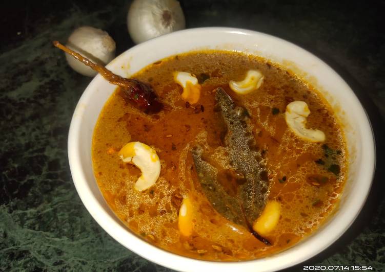 Quick and Easy Kaju curry