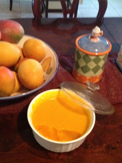 Una foto de Mousse de Mango