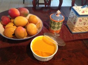 Una foto de Mousse de Mango