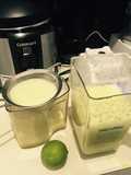 Batido pepino -piña-lechosa-apio-cilantro-limón 