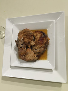 Una foto de Chuletas de Cerdo a la Cerveza