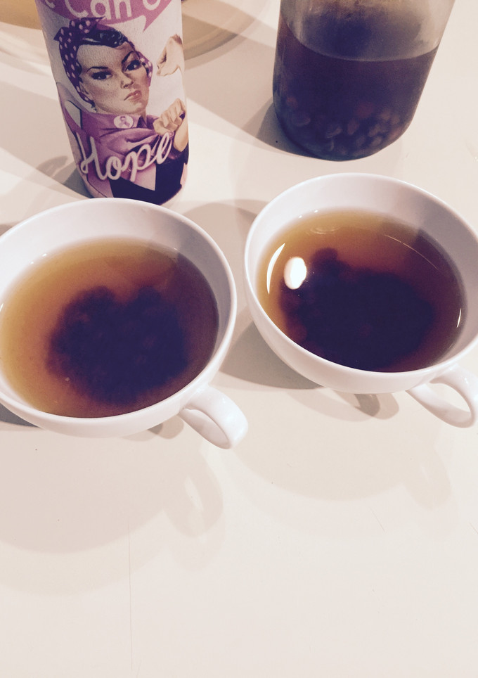 Una foto de Infusión de uvas pasas