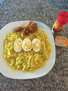 Una foto de Huevos Endiablados a la Mostaza