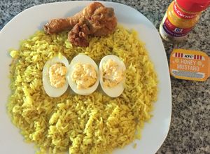 Una foto de Huevos Endiablados a la Mostaza