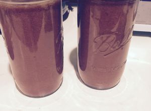 Una foto de Batido de cilantro, apio y manzana 