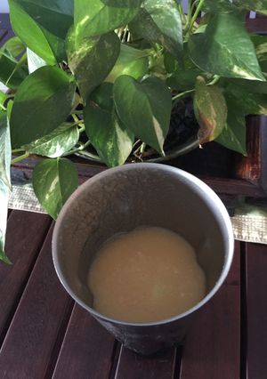 Una foto de Batido de Rábano, Pepino y Frutas para el resfriado