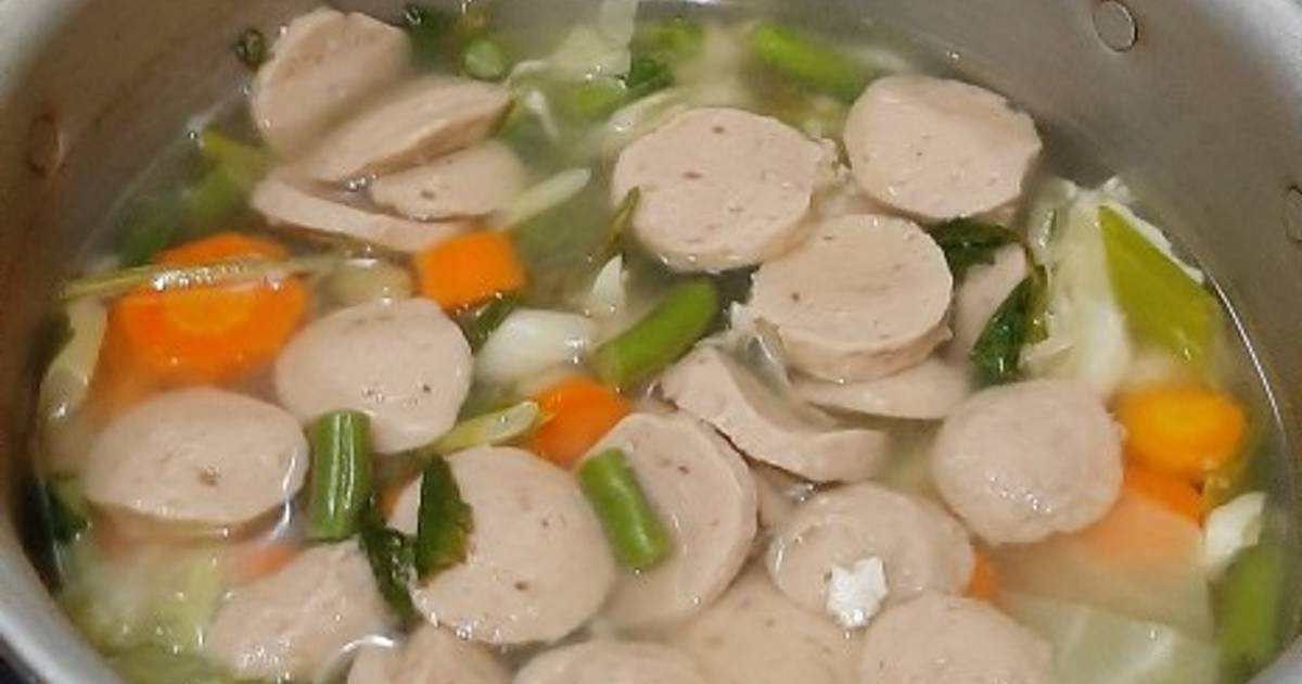 Resep Sayur Sop Bakso Sederhana Oleh Fuu Fujianti Cookpad