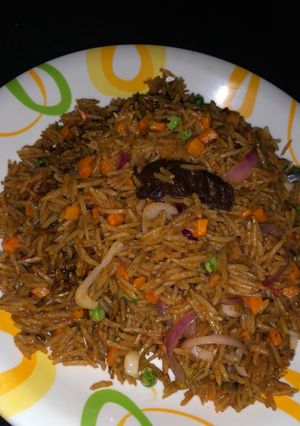 A picture of Basmati Jollof Rice.