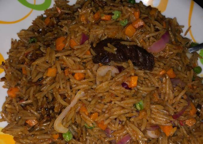 Basmati Jollof Rice Recipe by Aisha Sadiq - Cookpad