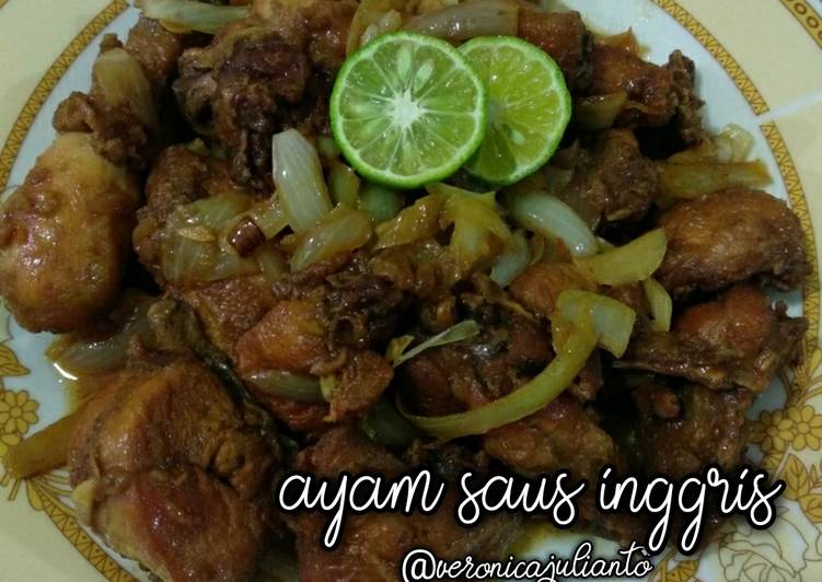 Ayam saus inggris/ ayam goreng mentega