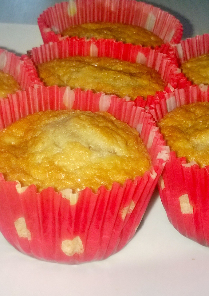 Una foto de Muffins de Frutillas