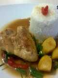 Alitas en salsa de soja 