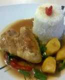 Alitas en salsa de soja 