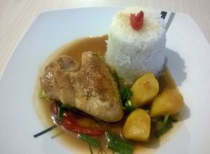 Una foto de Alitas en salsa de soja 