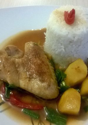 Una foto de Alitas en salsa de soja 