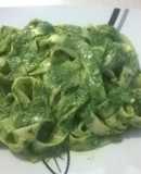 Fetuccini en Salsa de Espinaca 