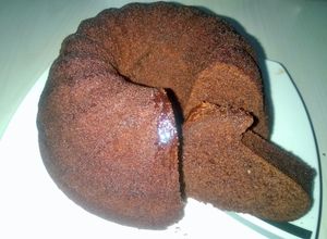 Una foto de Bundt Cake de Chocolate 