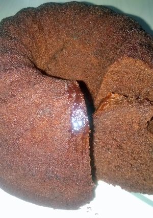 Una foto de Bundt Cake de Chocolate 