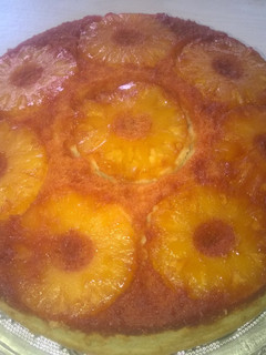 Una foto de Torta de piña