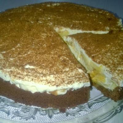 Torta Banana Split Receta de Haydee Agreda- Cookpad