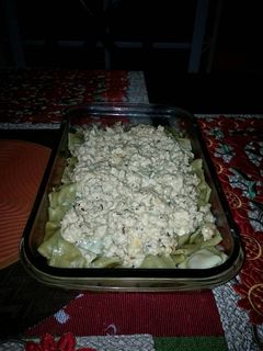 Una foto de Ravioli traviesos con Pollo