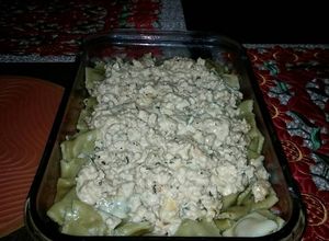 Una foto de Ravioli traviesos con Pollo 