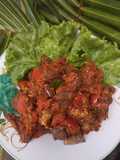 Tuna terong balado