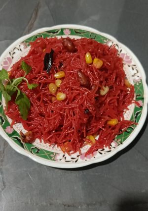 A picture of Beetroot Vermicelli.