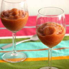 A picture of Plum sorbet.