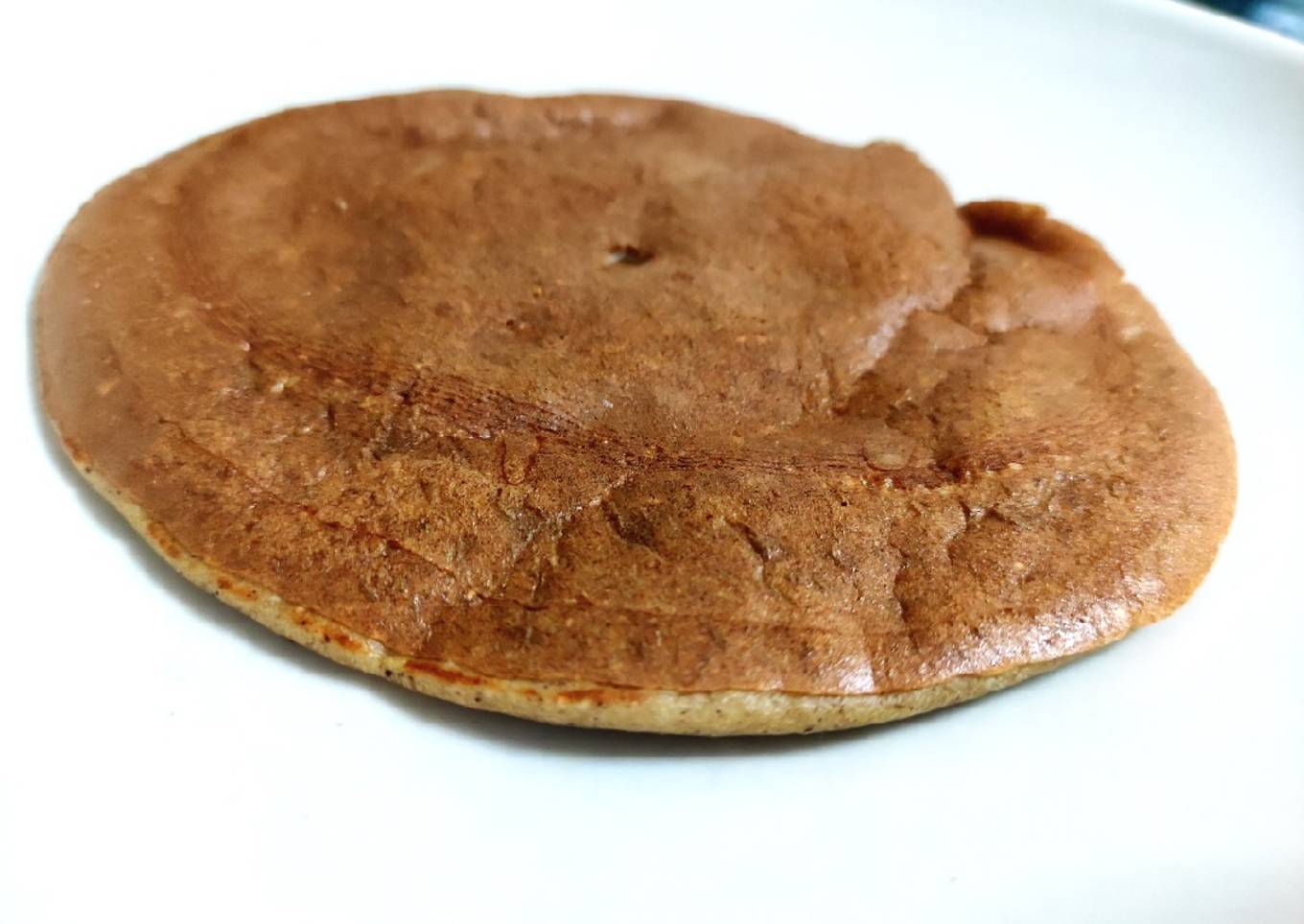 Tortitas de avena y plátano con yogur