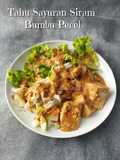 Tahu Sayuran Siram Bumbu Pecel