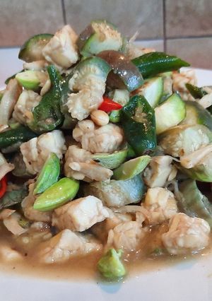Foto resep 💕OSENG TERONG LALAB CAMPUR PETE, TEMPE, TERI.😁😁