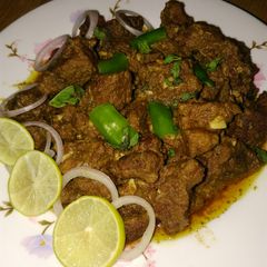 A picture of Smoky beef handi.