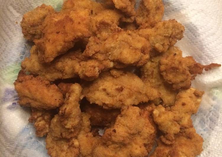 Recipe of Perfect Deep Fried Chicken Tenders My Way