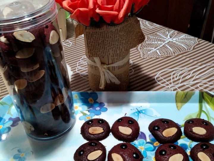 Langkah Gampang Menyiapkan Resep Red Velvet Cookies yang Uenak Anti Ribet, Sempurna