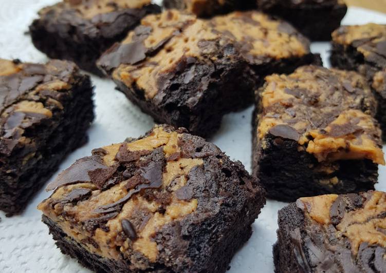 Recipe of Award-winning Peanut Butter Brownie