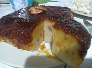 Una foto de Budín de pan con caramelo (sin horno)