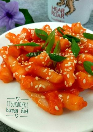 Foto resep Tteokbokki (korean food)
