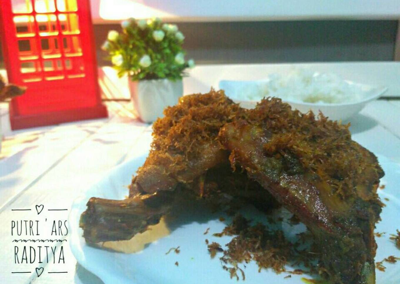 Bebek goreng kelapa