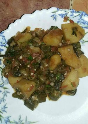 A picture of # Mabenda Stew (OKRA).
