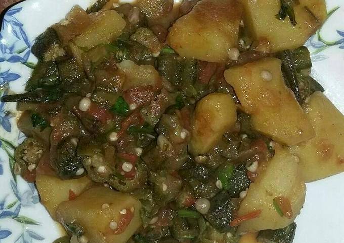 # Mabenda Stew (OKRA) Recipe by Evance kythree - Cookpad