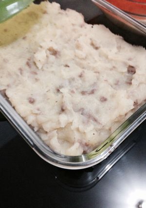 Foto resep mashed potato daging giling