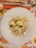 Pasta fredda zucchine, mozzarella e tonno