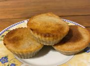 Una foto de muffins sin huevo